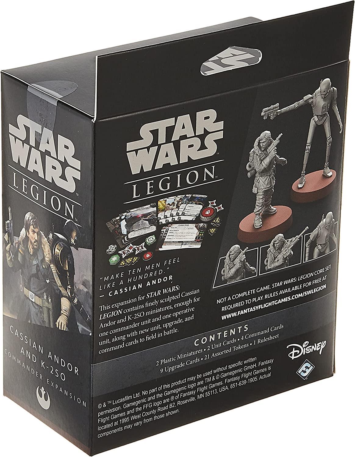 Star Wars: Legion - Cassian Andor and K-2SO by Atomic Mass Games