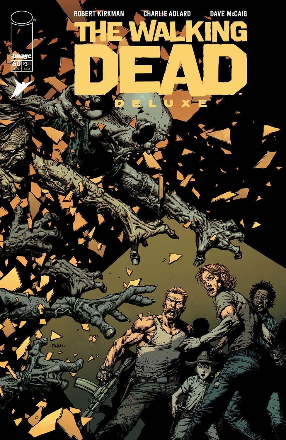Walking Dead Dlx #60 Cvr A Finch & Mccaig (mr) Image Comics Comic Book