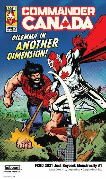 Just Beyond Retailer Thank You Var (net) Boom! Studios Comic Book