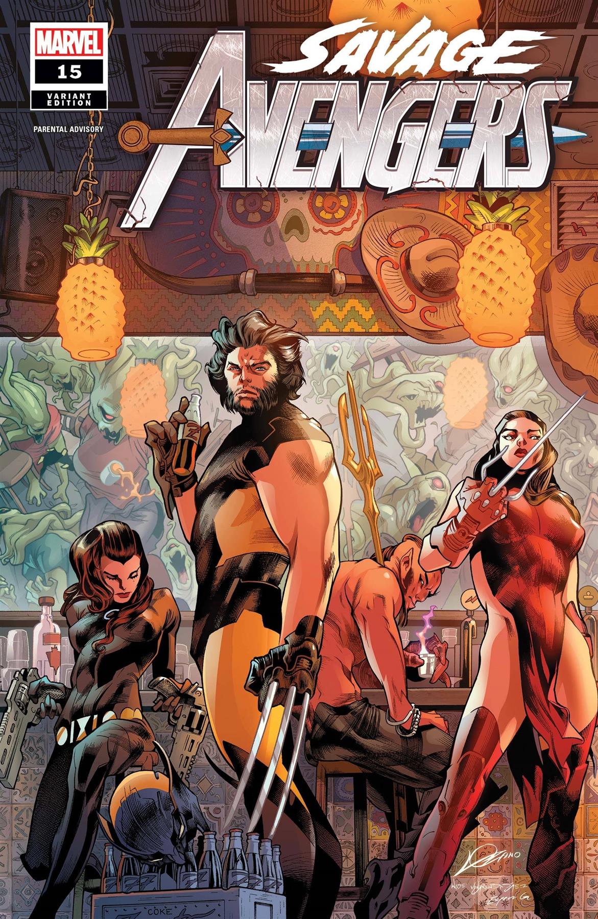 Savage Avengers #15 Lozano Var (Lozano Var) Marvel Comics Comic Book 2020