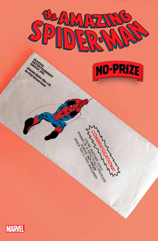 Amazing Spider-man #19 No Prize Var (No Prize Var) Marvel Prh Comic Book 2023