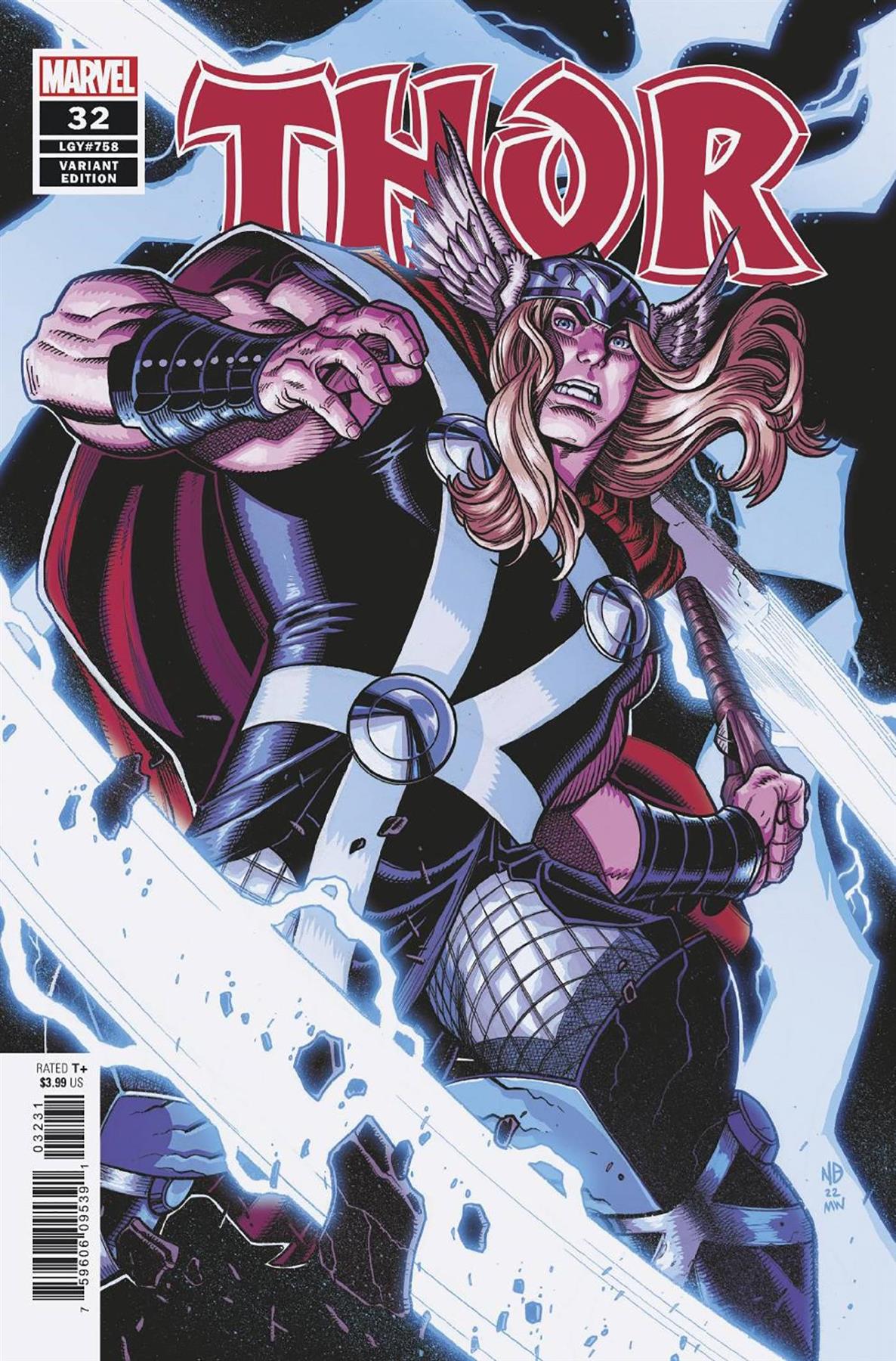 Thor #32 Bradshaw Var (Bradshaw Var) Marvel Prh Comic Book 2023