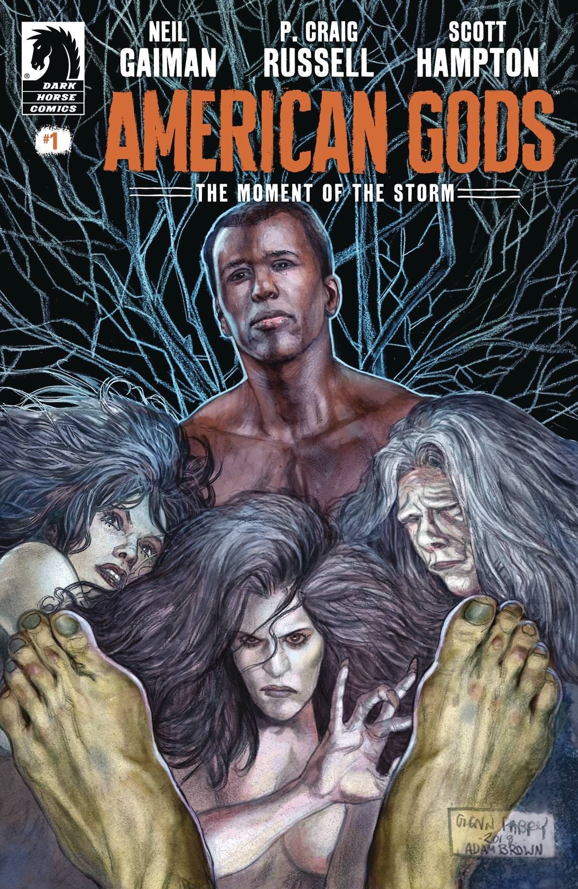 Neil Gaiman American Gods Moment Of Storm #1 (Cvr A Fabry) Dark Horse Comics Comic Book