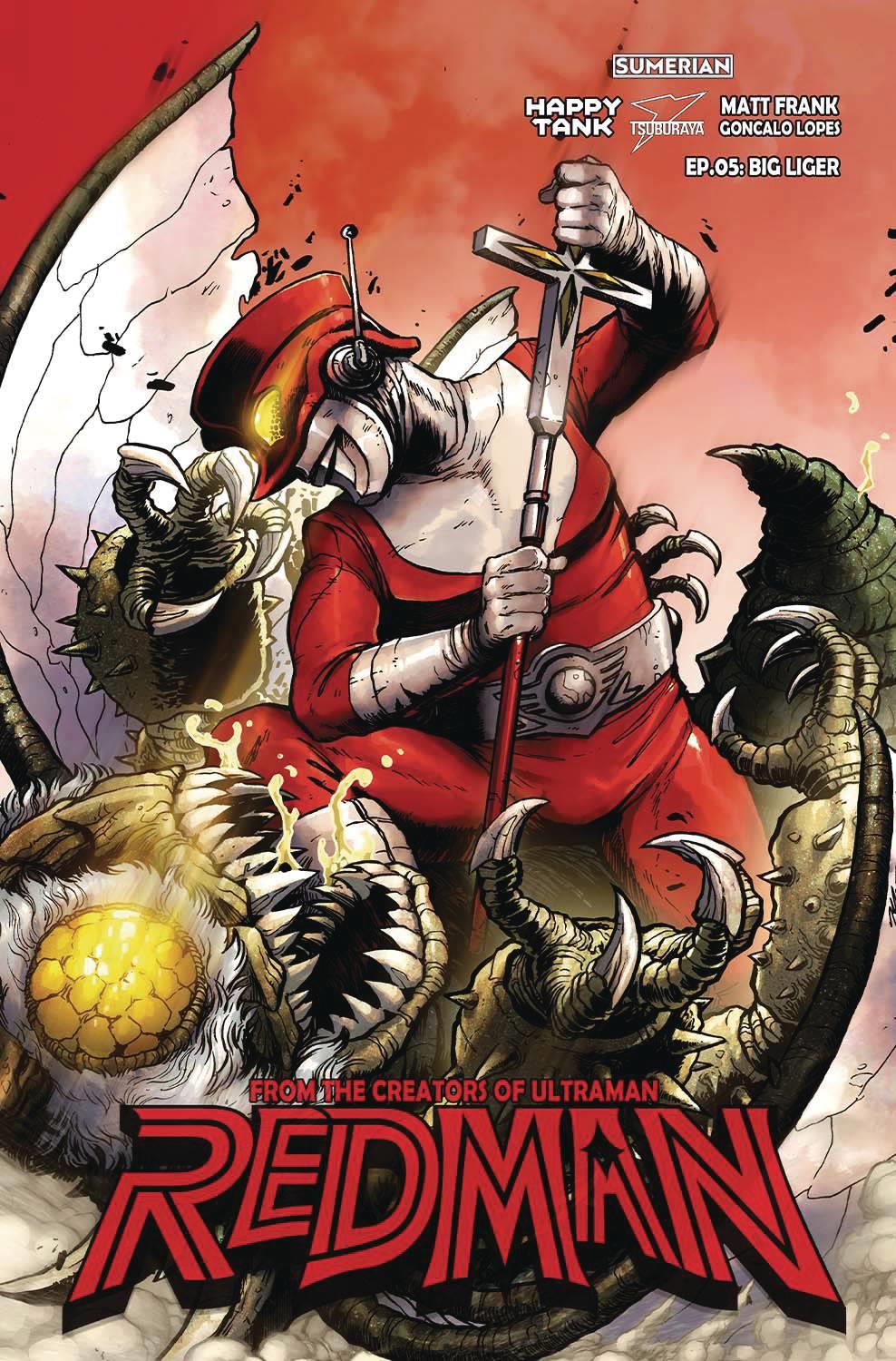 Redman #5 (of 5) Cvr A Frank (mr) Sumerian Comics Comic Book