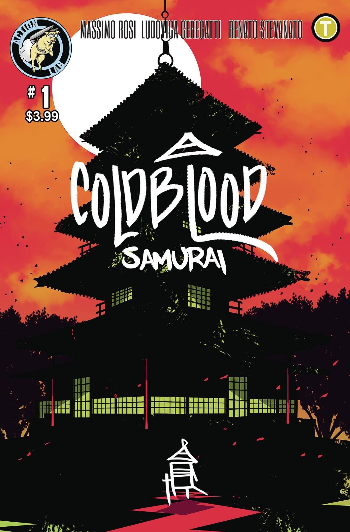Cold Blood Samurai #1 Action Lab Entertainment Comic Book