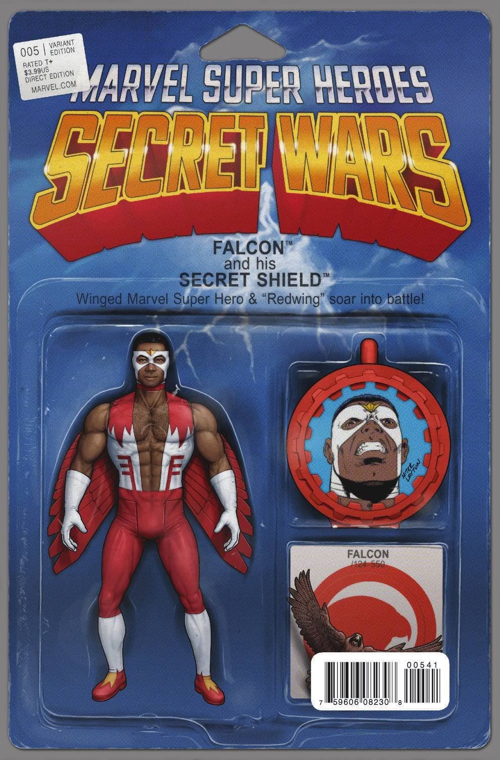 Secret Wars #5 Action Figure Variant Marvel Comics Comic Book