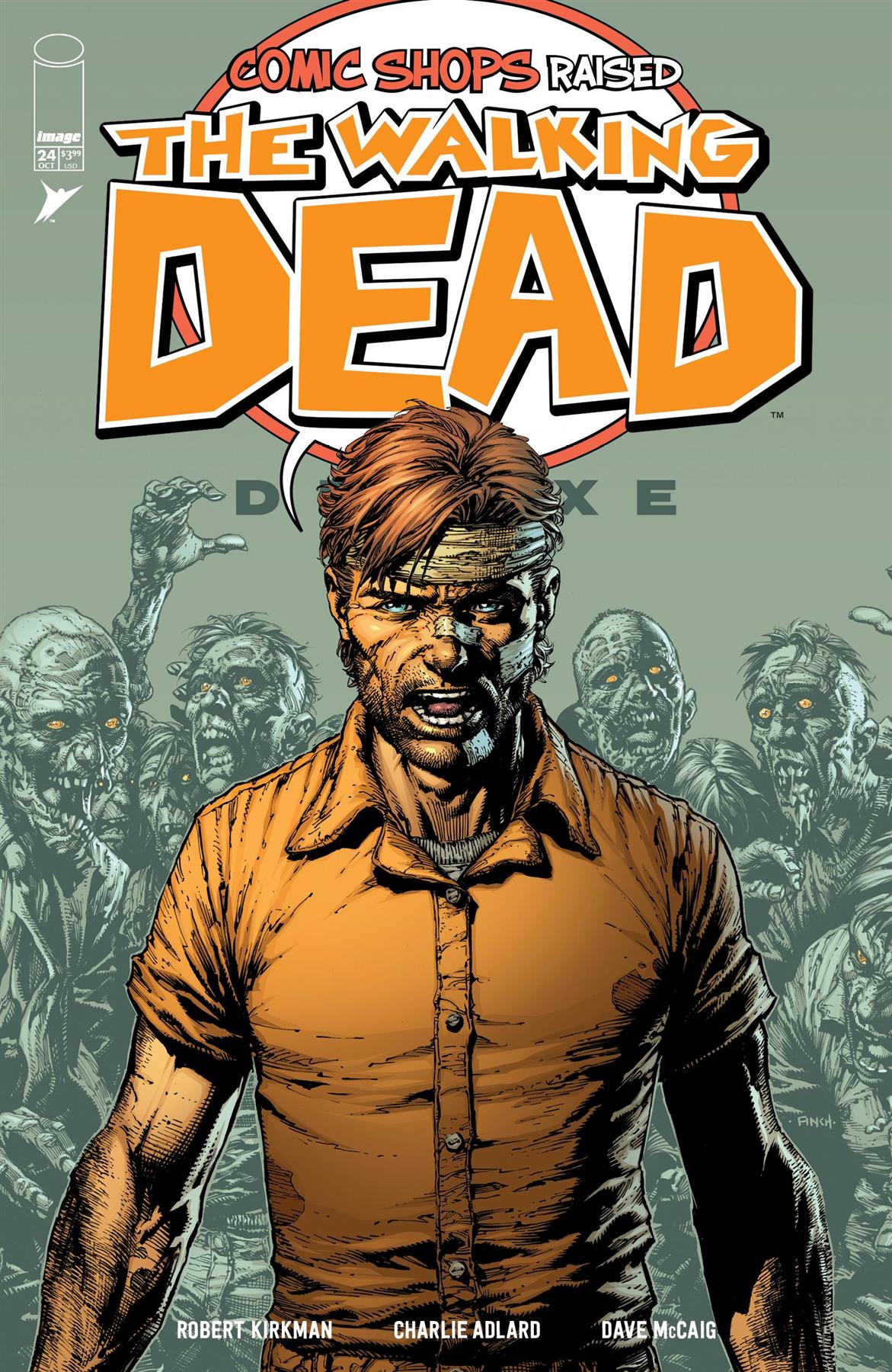 Walking Dead Dlx #24 Cvr D Comic Shops Var (mr) Image Comics Comic Book