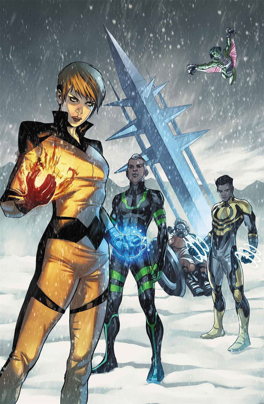All New Inhumans #1 Caselli Var (Caselli Var) Marvel Comics Comic Book