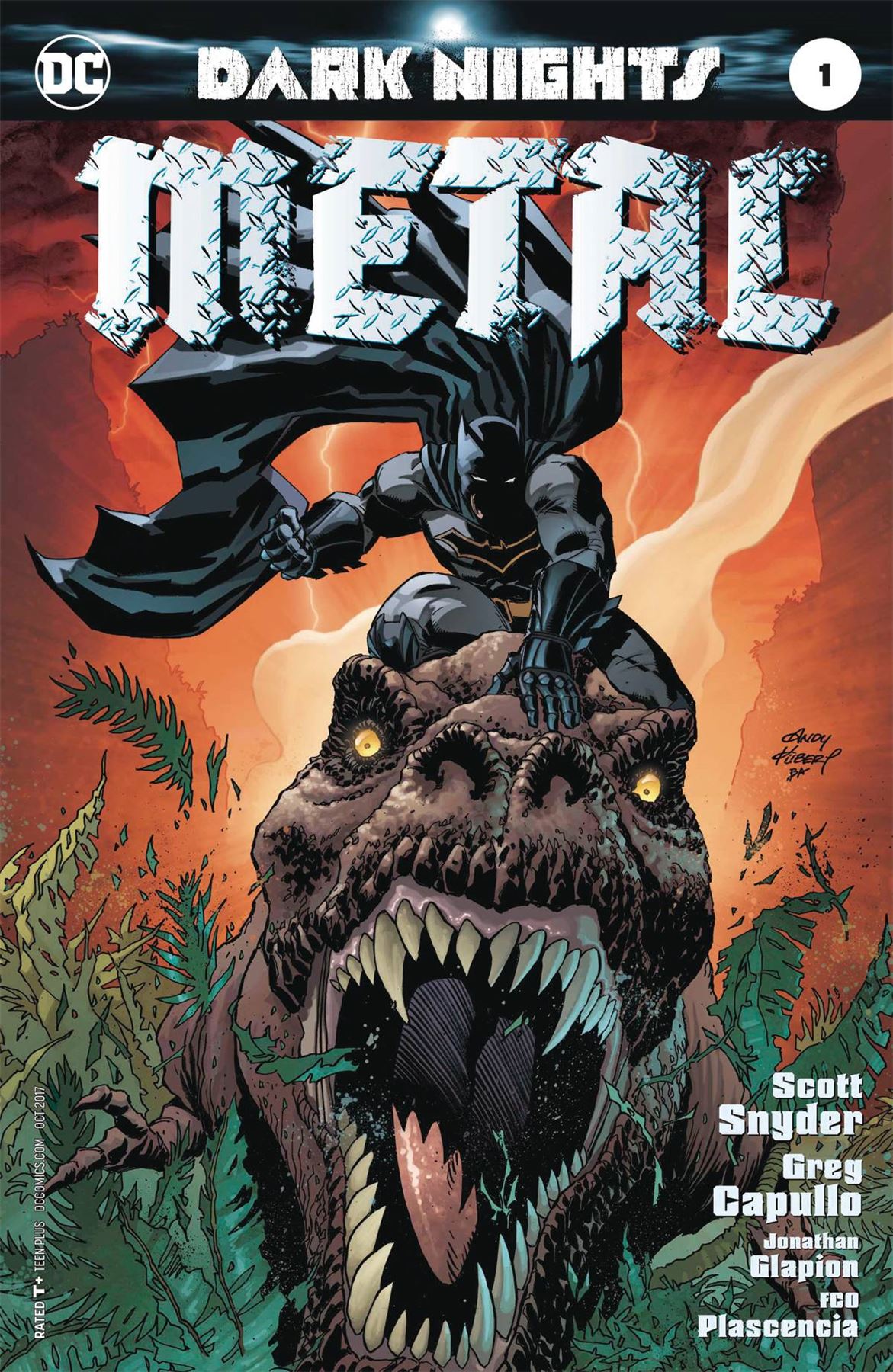 Dark Nights Metal #1 (Kubert Var Ed) DC Comics Comic Book