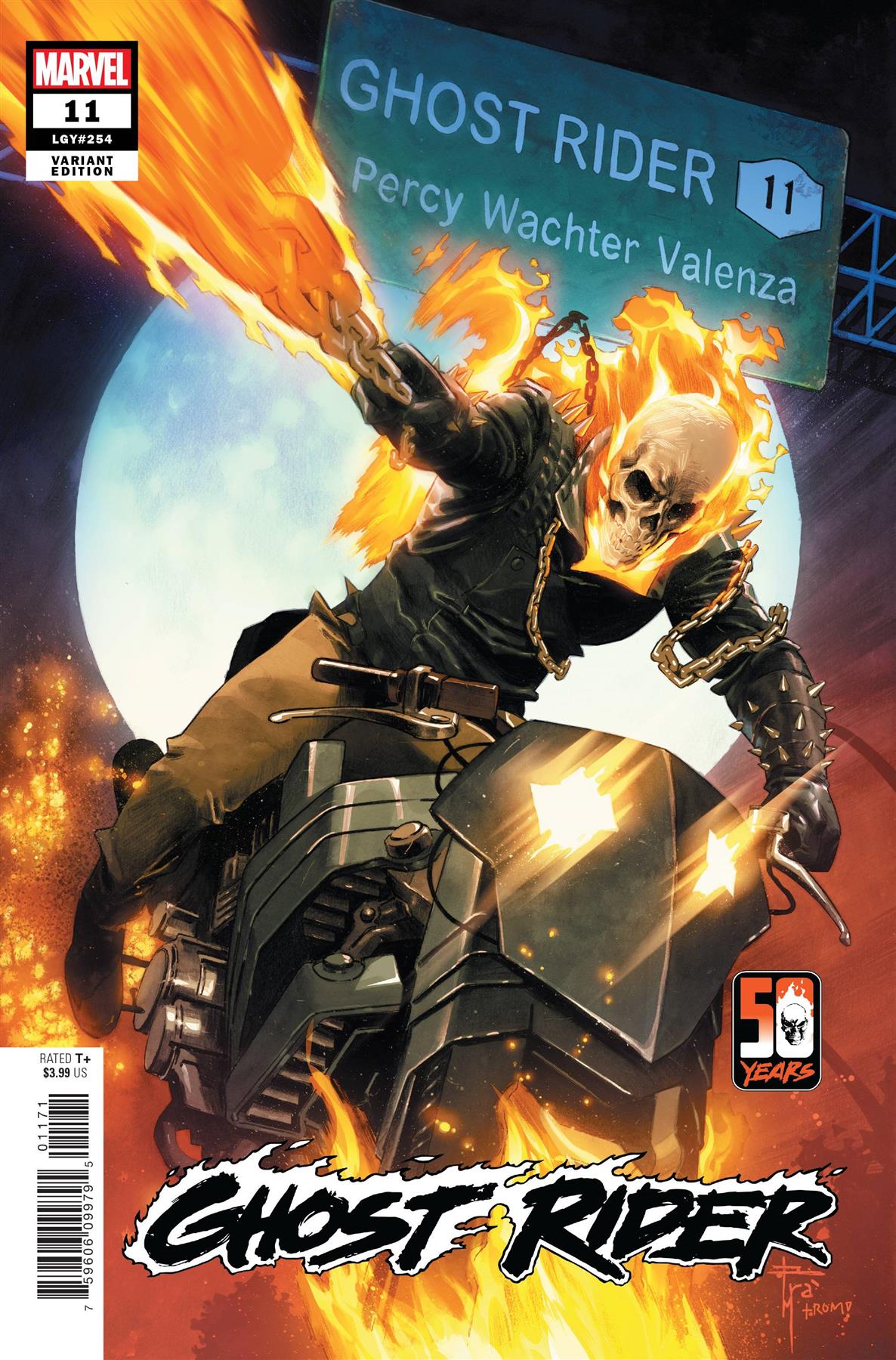 Ghost Rider #11 Artist B Var (Artist B Var) Marvel Prh Comic Book 2023