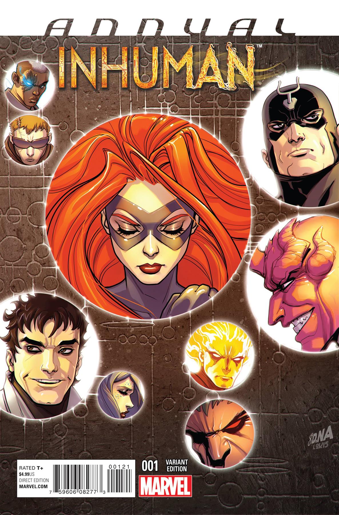 Inhuman Annual #1 Nakayama Var () Marvel Comics Comic Book