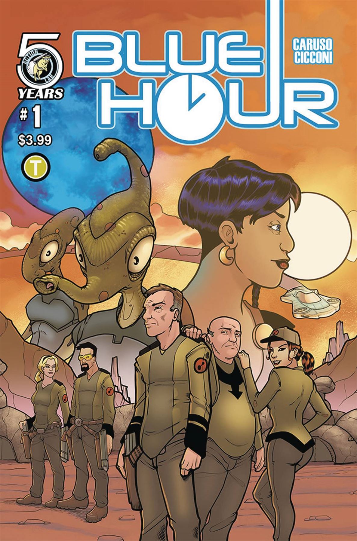 Blue Hour #1 Cvr A Cicconi (Cvr A Cicconi) Action Lab Entertainment Comic Book