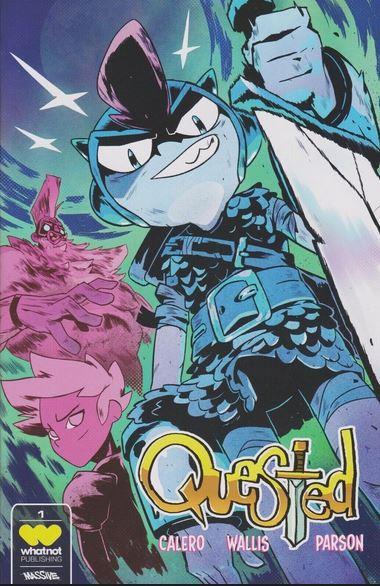 Promo Quested #1 Cvr N New Year Thank You Var (net) Whatnot Publishing Comic Book