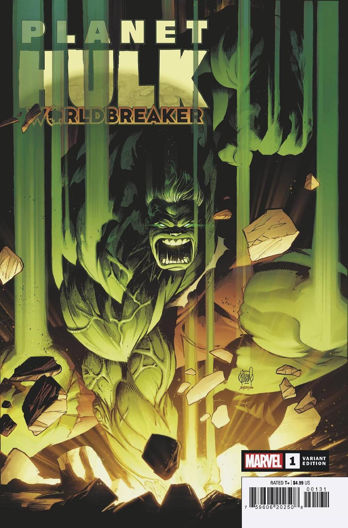 Planet Hulk Worldbreaker #1 (25 Copy Incv Kubert Var) Marvel Prh Comic Book 2022