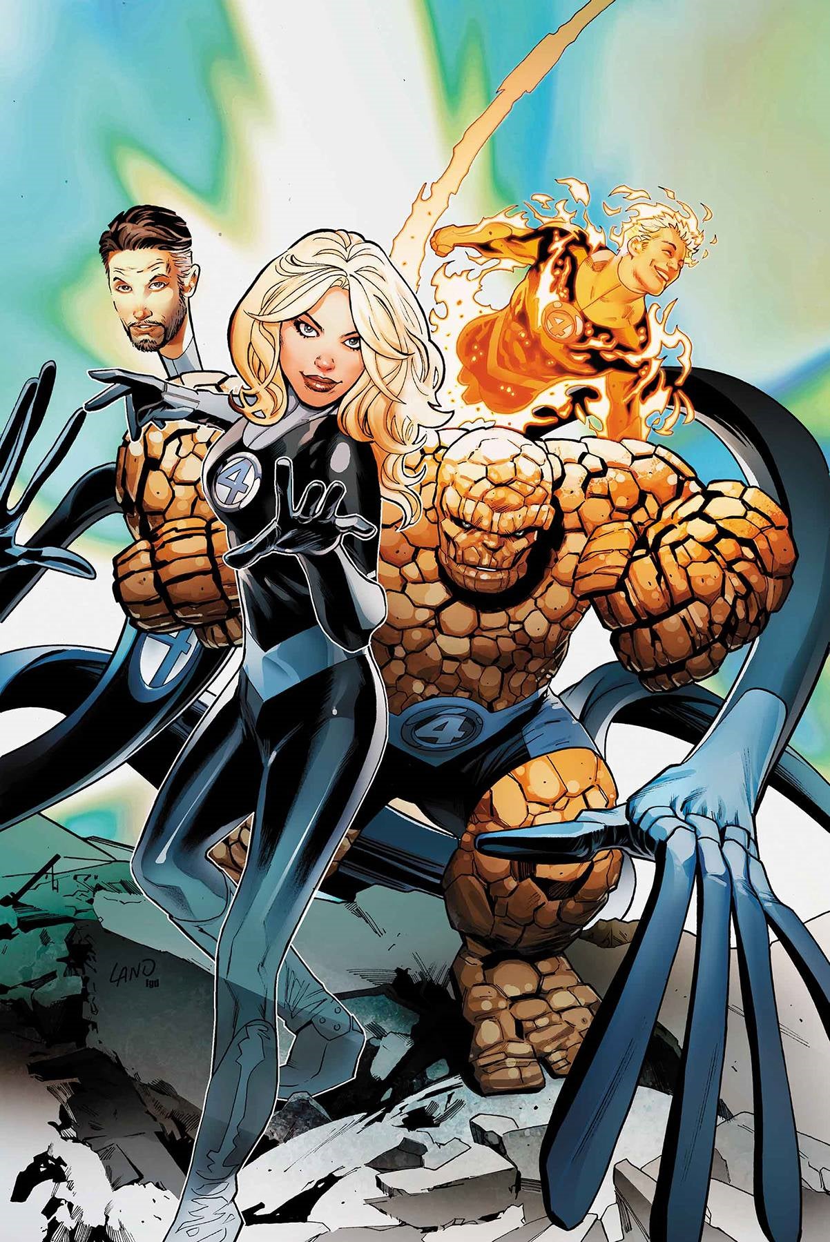 Fantastic Four Prodigal Sun #1 (Land Var) Marvel Comics Comic Book