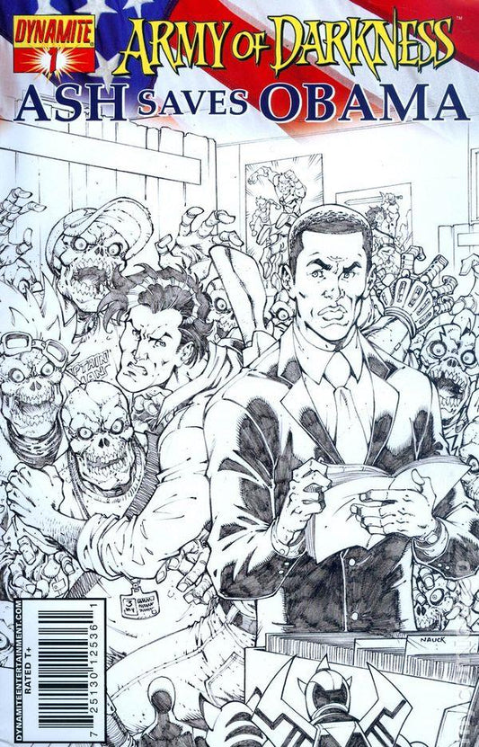 Army Of Darkness: Ash Saves Obama #1 Cover C - Incentive Cover 1: Dynamite Comic Book