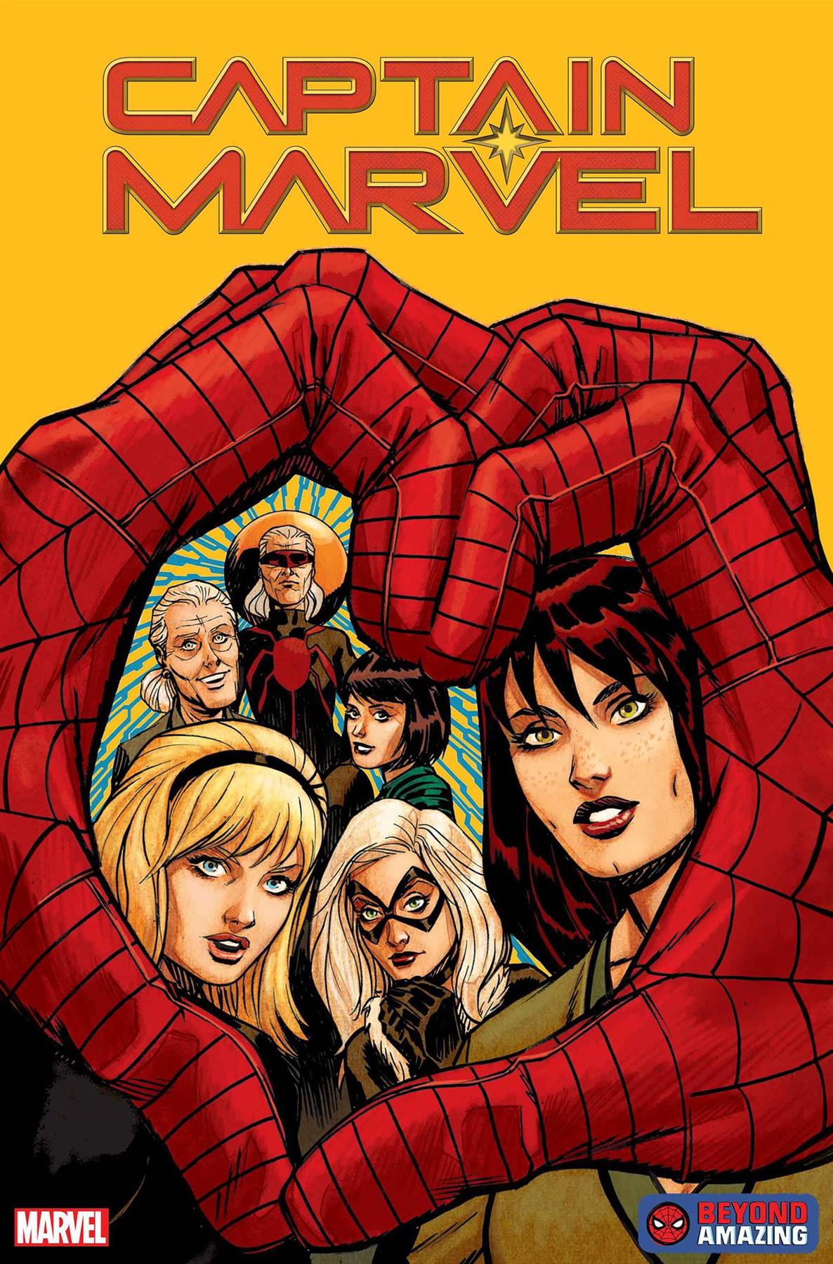 Captain Marvel #41 Johnson Beyond Amazing Spider-man Var (Johnson Beyond Amazing Spider-man Var) Marvel Prh Comic Book 2022