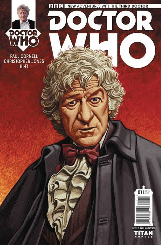 Doctor Who 3rd #1 (Cvr D Mccaffrey) Titan Comics Comic Book