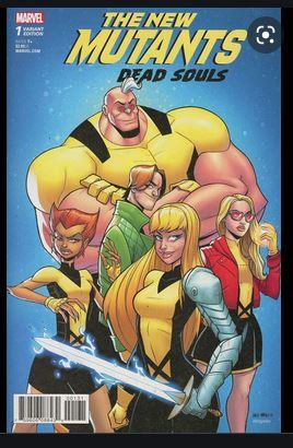 New Mutants Dead Souls #1 (Young Var Leg) Marvel Comics Comic Book