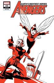 Avengers #43 Ant-man And Wasp Two-tone Var Marvel Comics Comic Book