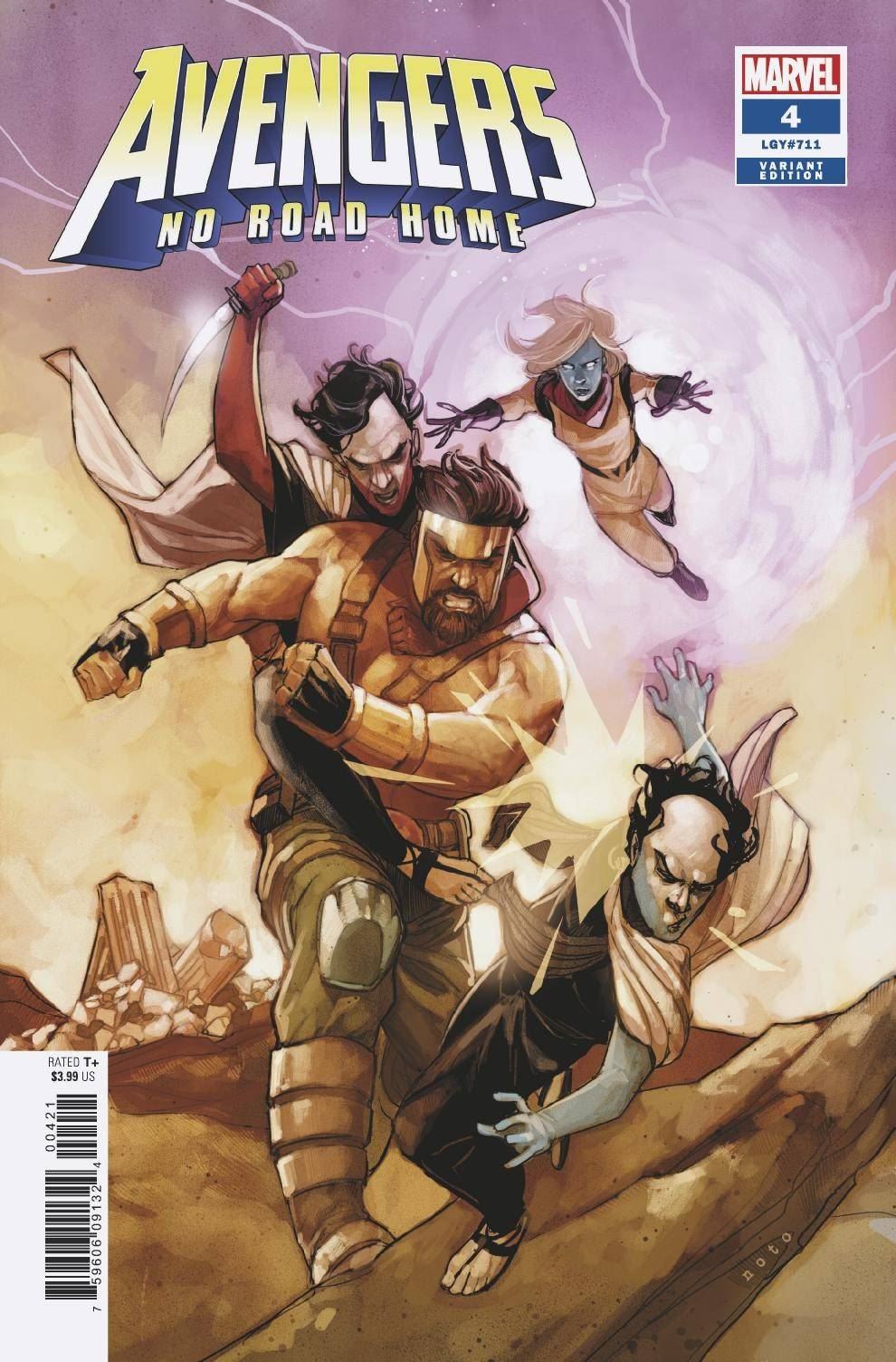 Avengers No Road Home #4 (Djurdjevic Connecting Var) Marvel Comics Comic Book