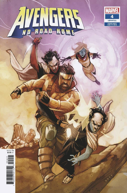 Avengers No Road Home #4 (Djurdjevic Connecting Var) Marvel Comics Comic Book