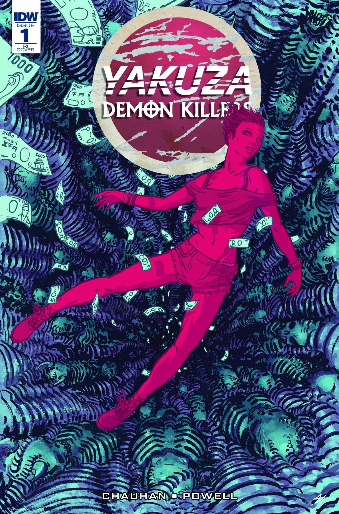 Yakuza Demon Killers #1 (10 Copy Incv) Idw Publishing Comic Book