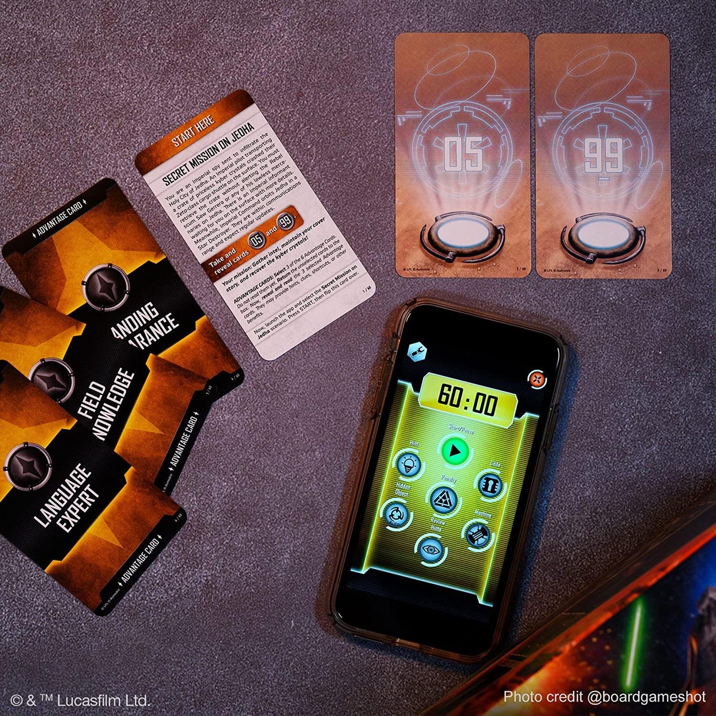 Star Wars UNLOCK! Board Game by Space Cowboys