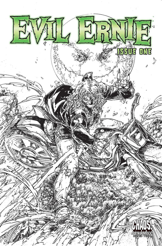 Evil Ernie #1 Cvr D 10 Copy Incv Booth B&w Incv Dynamite Comic Book