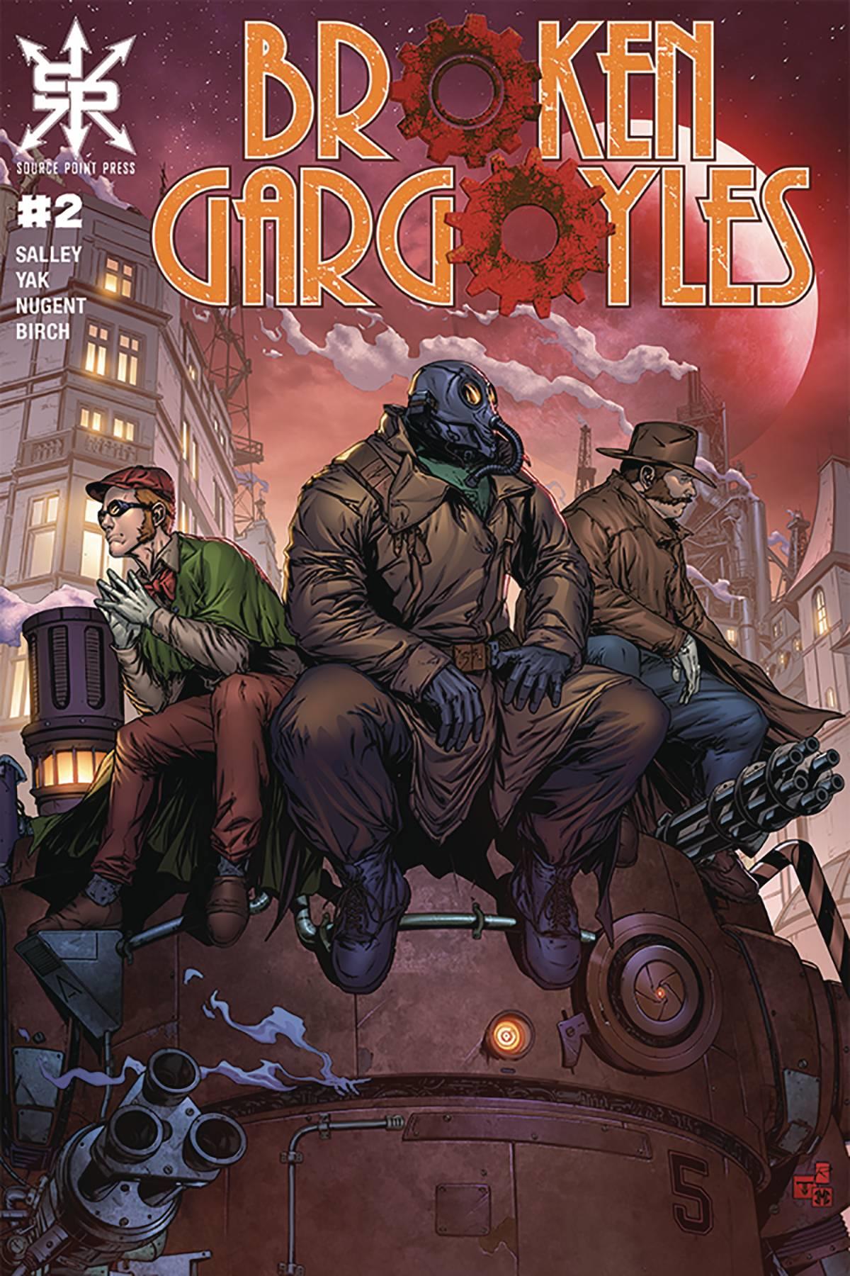 Broken Gargoyles #2 () Source Point Press Comic Book 2020