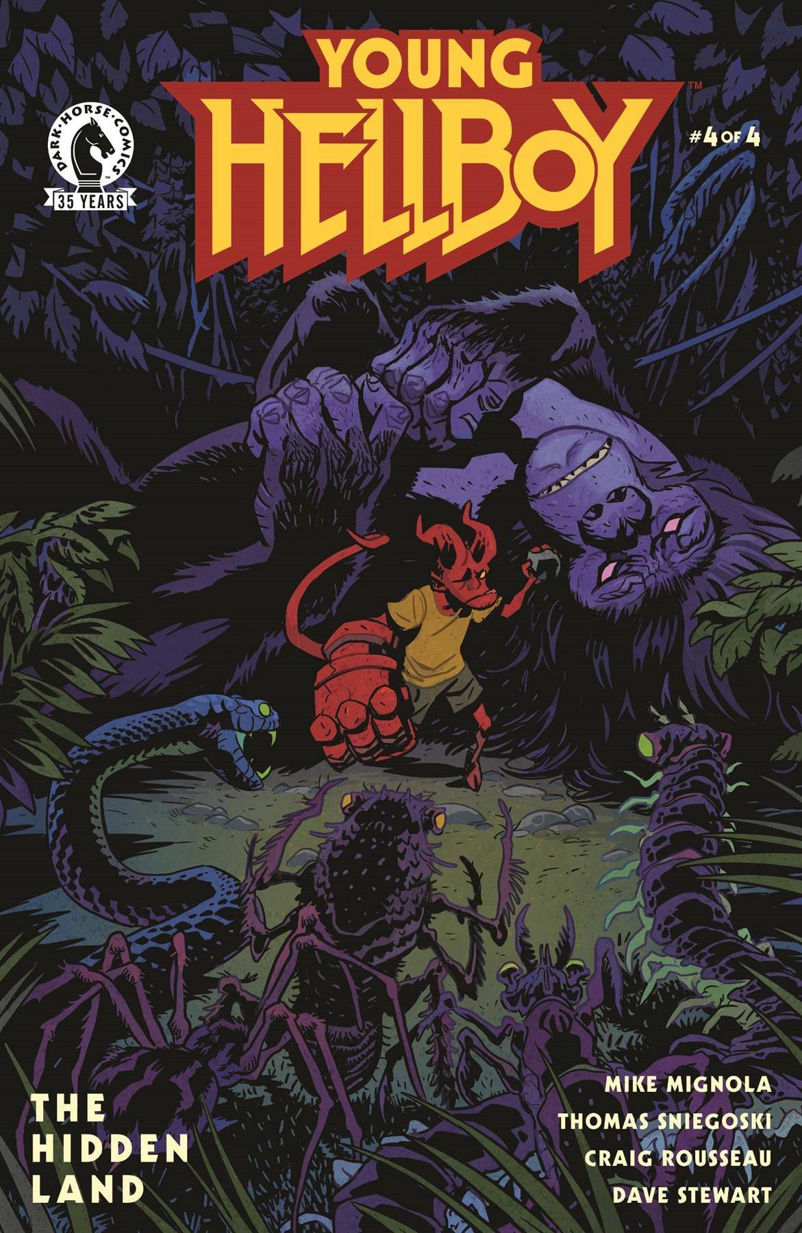 Young Hellboy The Hidden Land #4 (of 4) Cvr A Smith Dark Horse Comics Comic Book