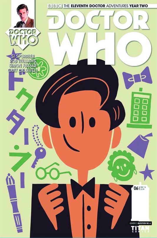 Doctor Who 11th Year Two #6 Question 6 Var (Question 6 Var) Titan Comics Comic Book