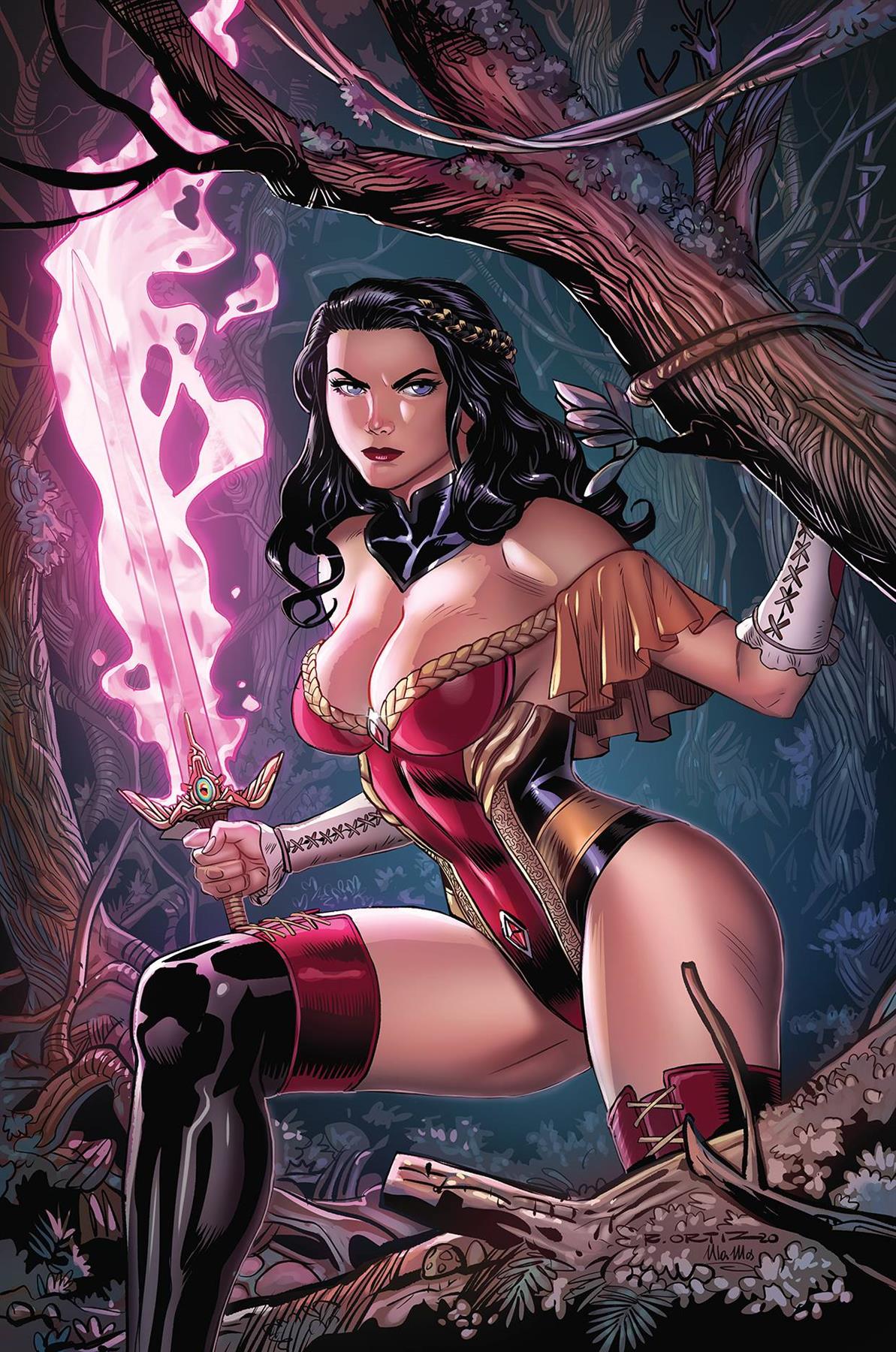 Grimm Fairy Tales #46 Cvr C Ortiz (Cvr C Ortiz) Zenescope Entertainment Inc Comic Book 2021