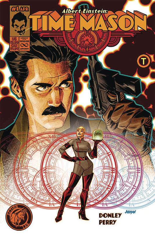 Albert Einstein Time Mason #1 (Cvr A Johnson) Action Lab Entertainment Comic Book