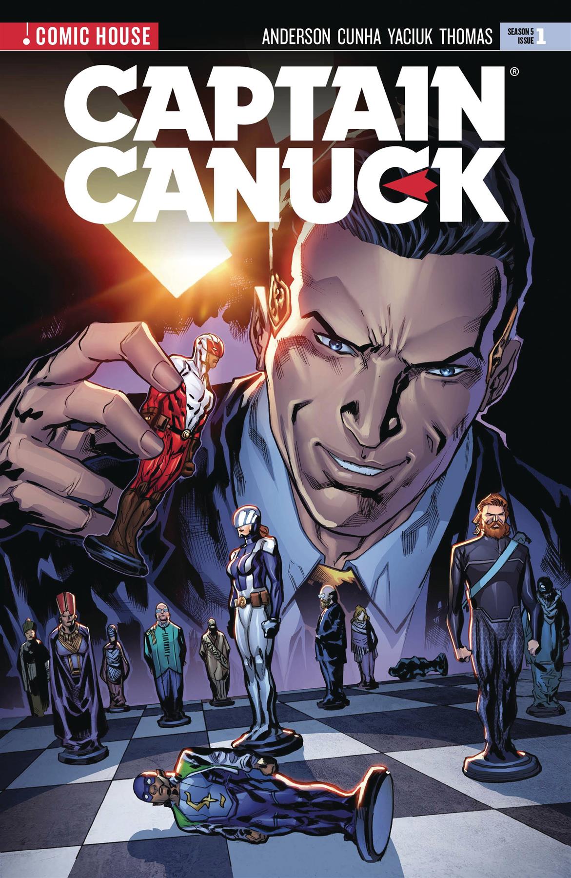 Captain Canuck Season 5 #1 Cvr A Lashley New Ptg (c: 0-0-1) Lev Gleason - Comic House Comic Book