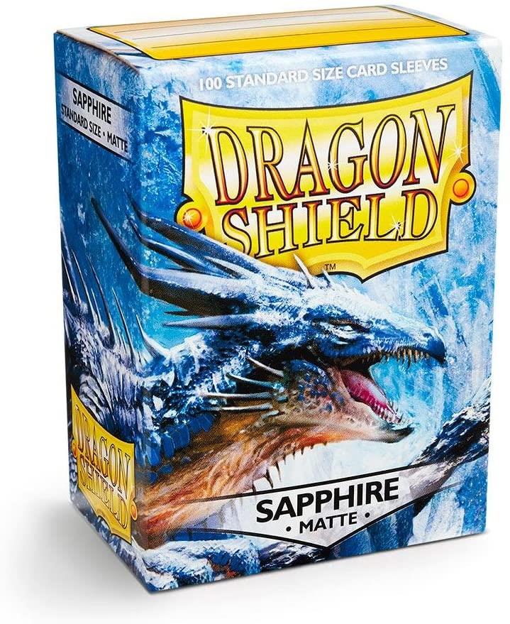 Dragon Shield Sleeves Standard Matte Sapphire - 100ct