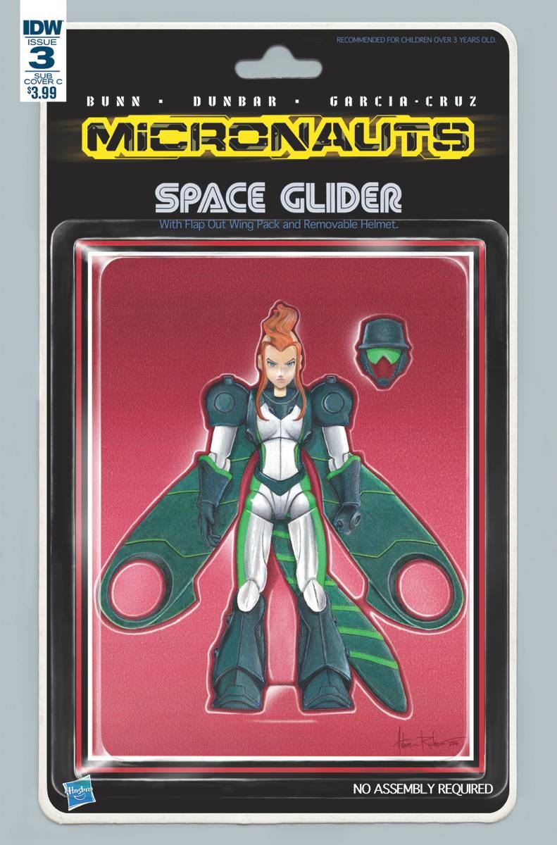 Micronauts #3 (Subscription Var C) Idw Publishing Comic Book