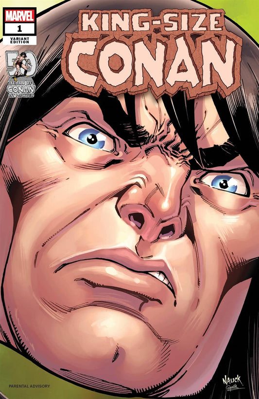 King-size Conan #1 Nauck Headshot Var () Marvel Comics Comic Book 2020