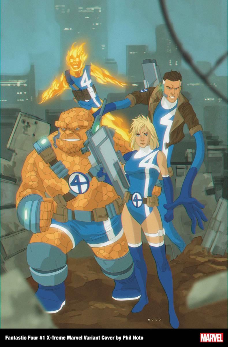 Fantastic Four #1 Noto X-treme Marvel Var (Noto X-treme Marvel Var) Marvel Prh Comic Book 2022