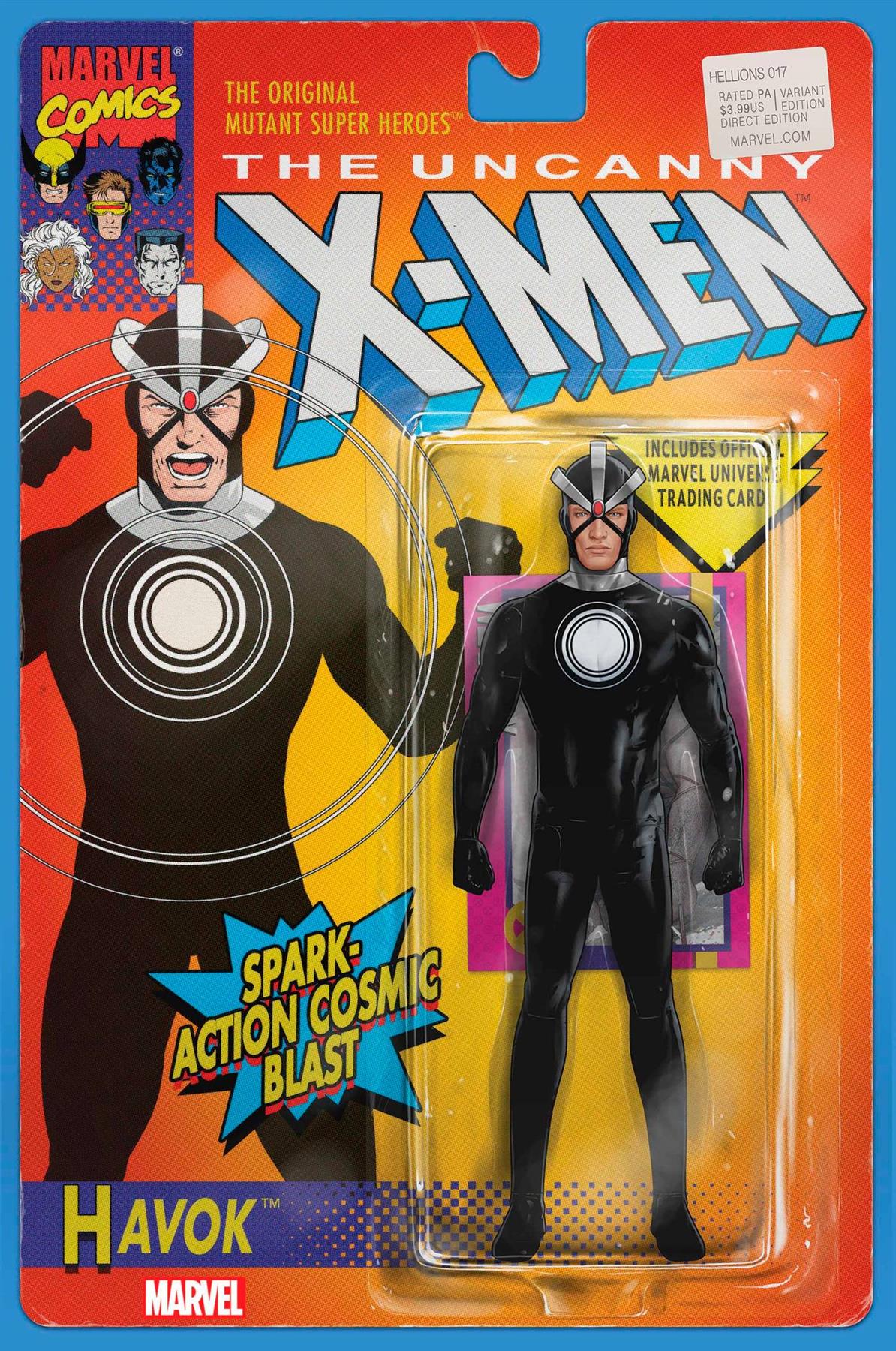 Hellions #17 Cvr B Christopher Action Figure Var Marvel Prh Comic Book 2021