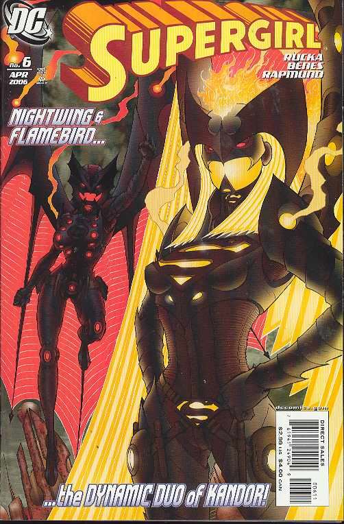 Supergirl #6 Cvr A Comic Book Greg Rucka 2006
