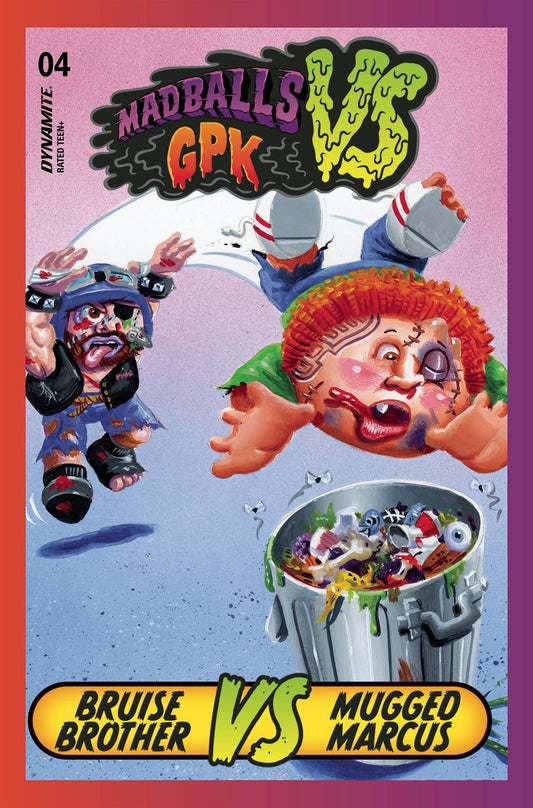 Madballs Vs Garbage Pail Kids #4 Cvr C Trading Card Dynamite Comic Book