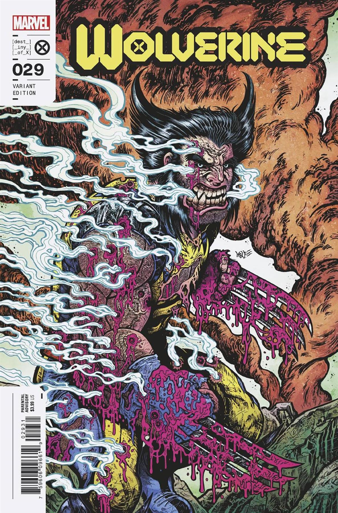 WOLVERINE #29 25 COPY INCV WOLF VAR Marvel Comics Comic Book