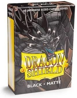 Dragon Shield Sleeves Japanese Black 60ct