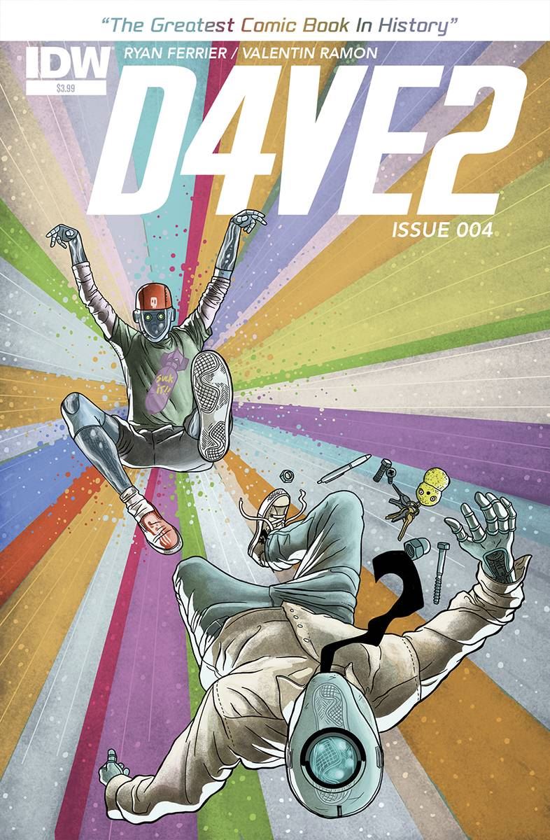 D4ve2 #4 Idw Publishing Comic Book