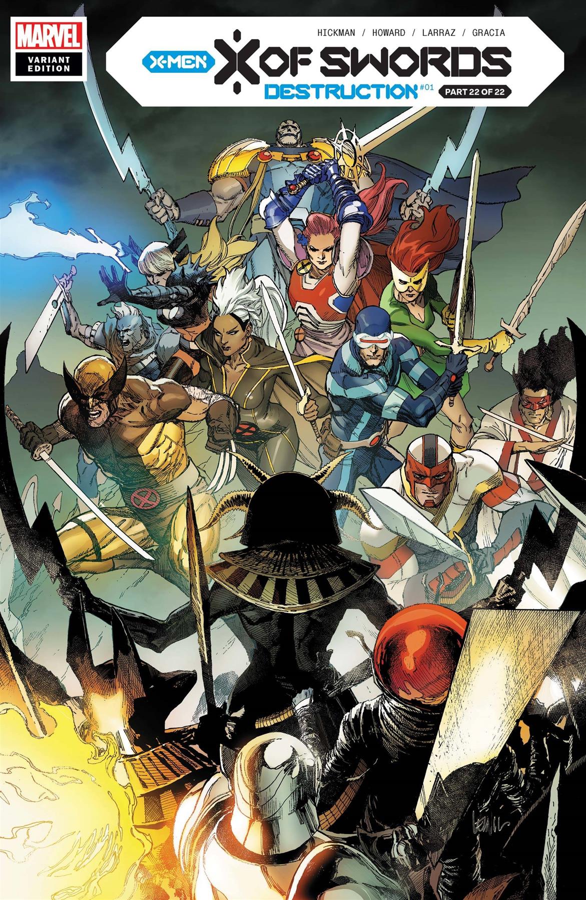 X Of Swords Destruction #1 Yu Var () Marvel Comics Comic Book 2020