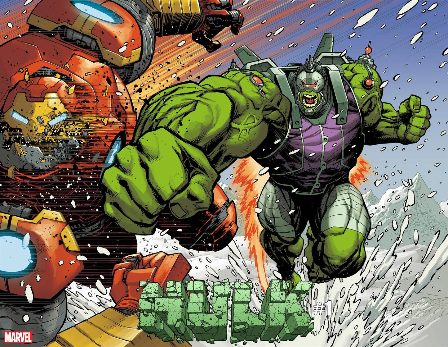 Hulk #1 2nd Ptg Ottley Wraparound Var Marvel Prh Comic Book