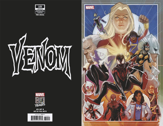 Venom #10 (Noto Marvel 80th Var) Marvel Comics Comic Book