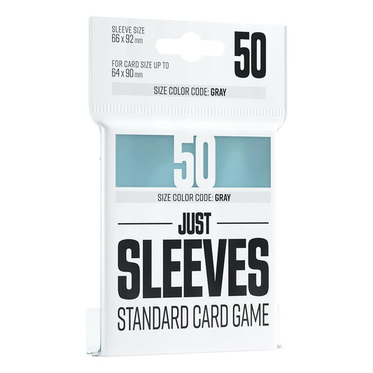 Just Sleeves - Standard Card Game - Clear