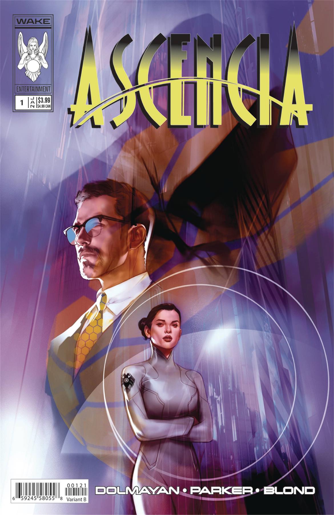 Ascencia #1 Cvr B Ben Oliver Wake Entertainment Comic Book